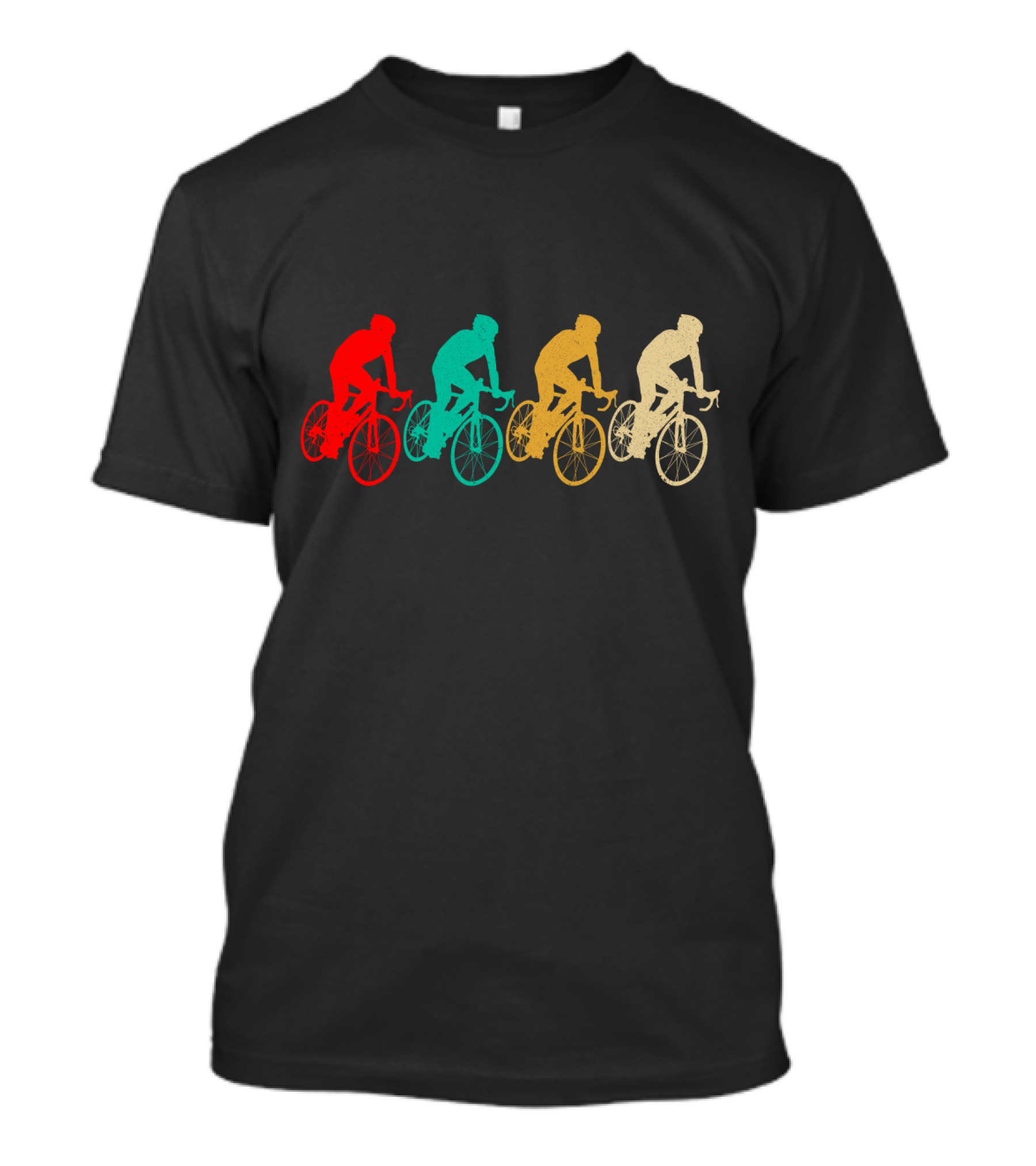 Vintage Cycling Retro Bicyclist T-Shirt