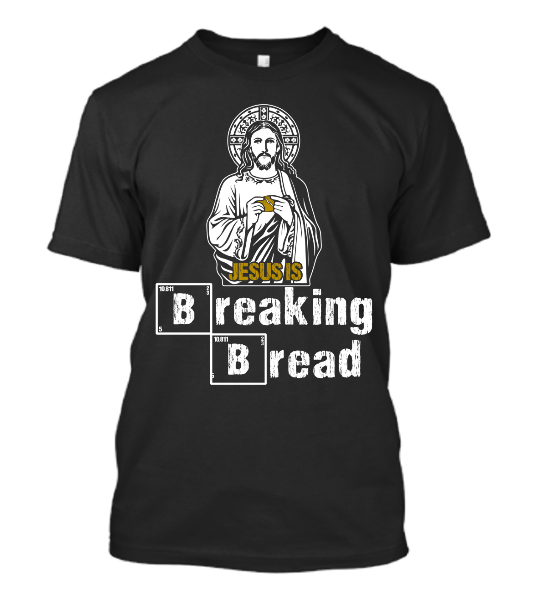 Jesus Is Breaking Bread Elements BBe T-Shirt