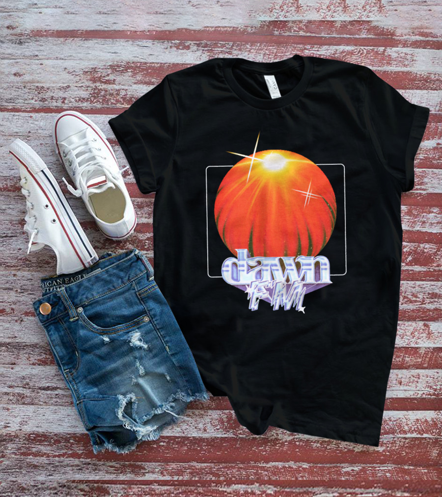 The Weeknd Dawn FM Sunburst Graphic Merchandise T-Shirt