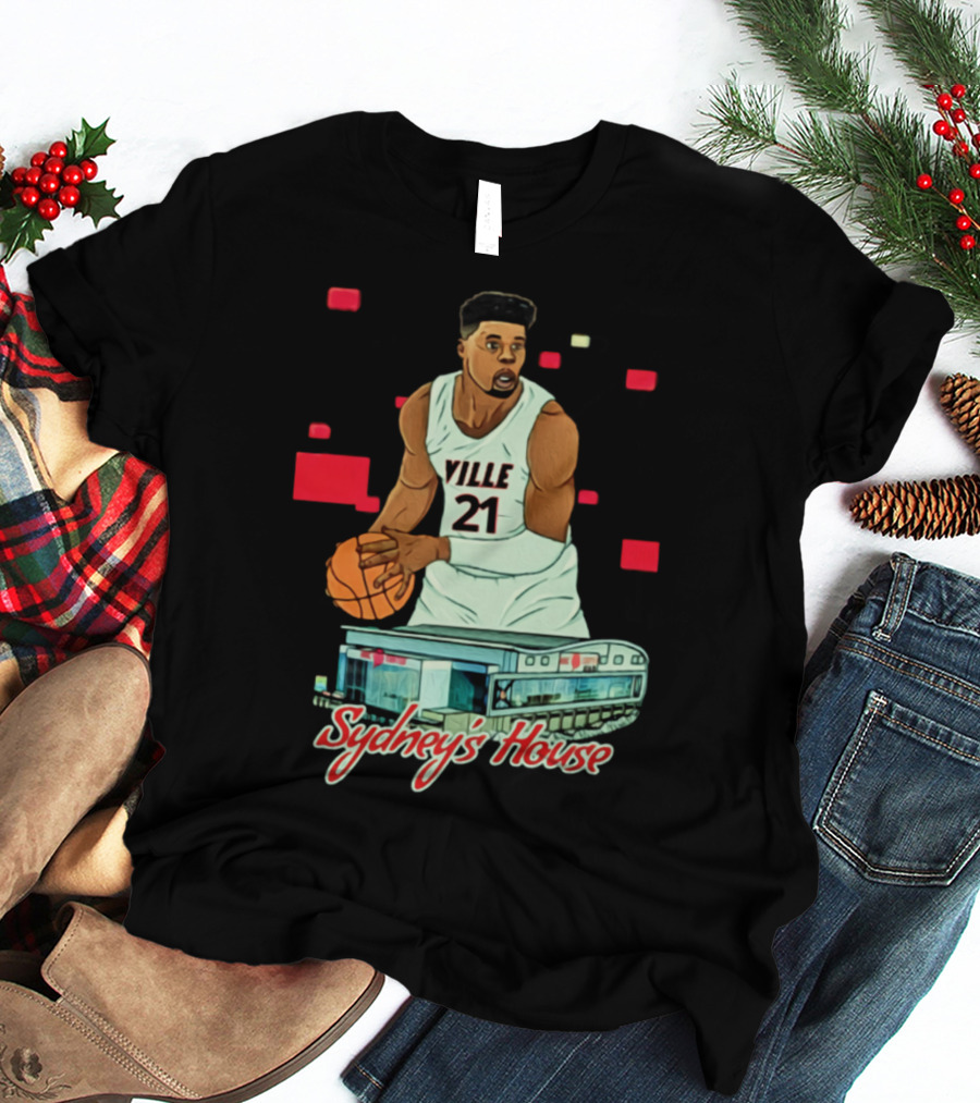 Sydney's House Ville 21 Basketball Player T-Shirt