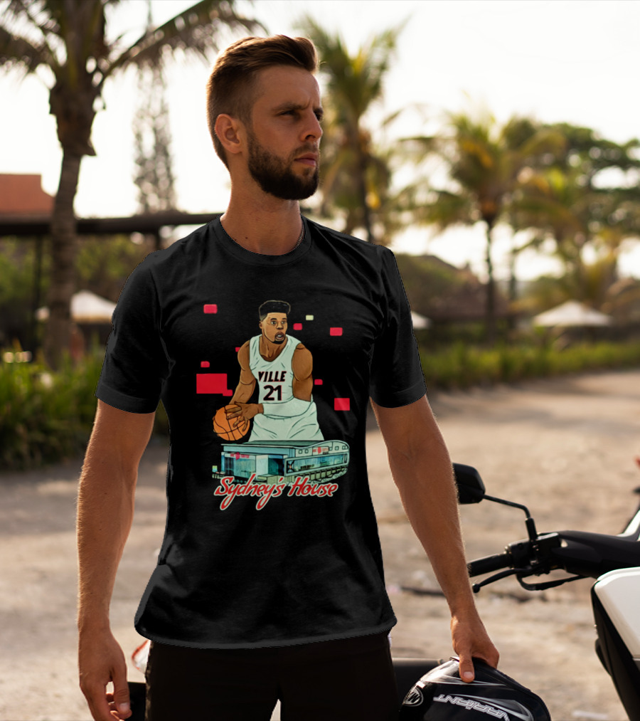 Sydney's House Ville 21 Basketball Player T-Shirt