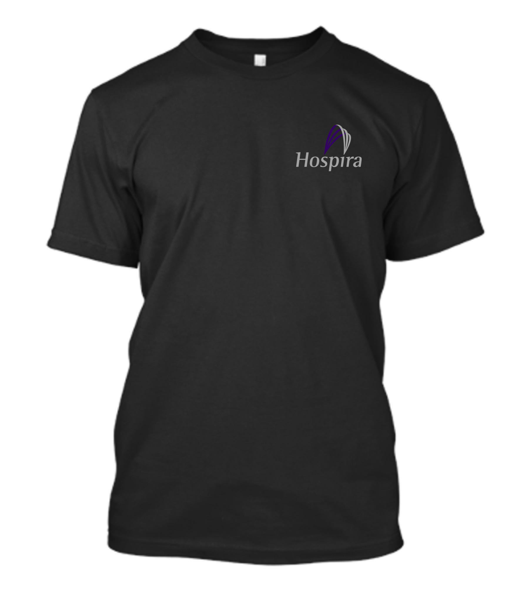 Hospira Logo With Stylized Curved Lines T-Shirt