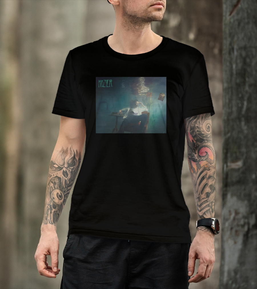 Hozier Underwater Reflection Album T-Shirt