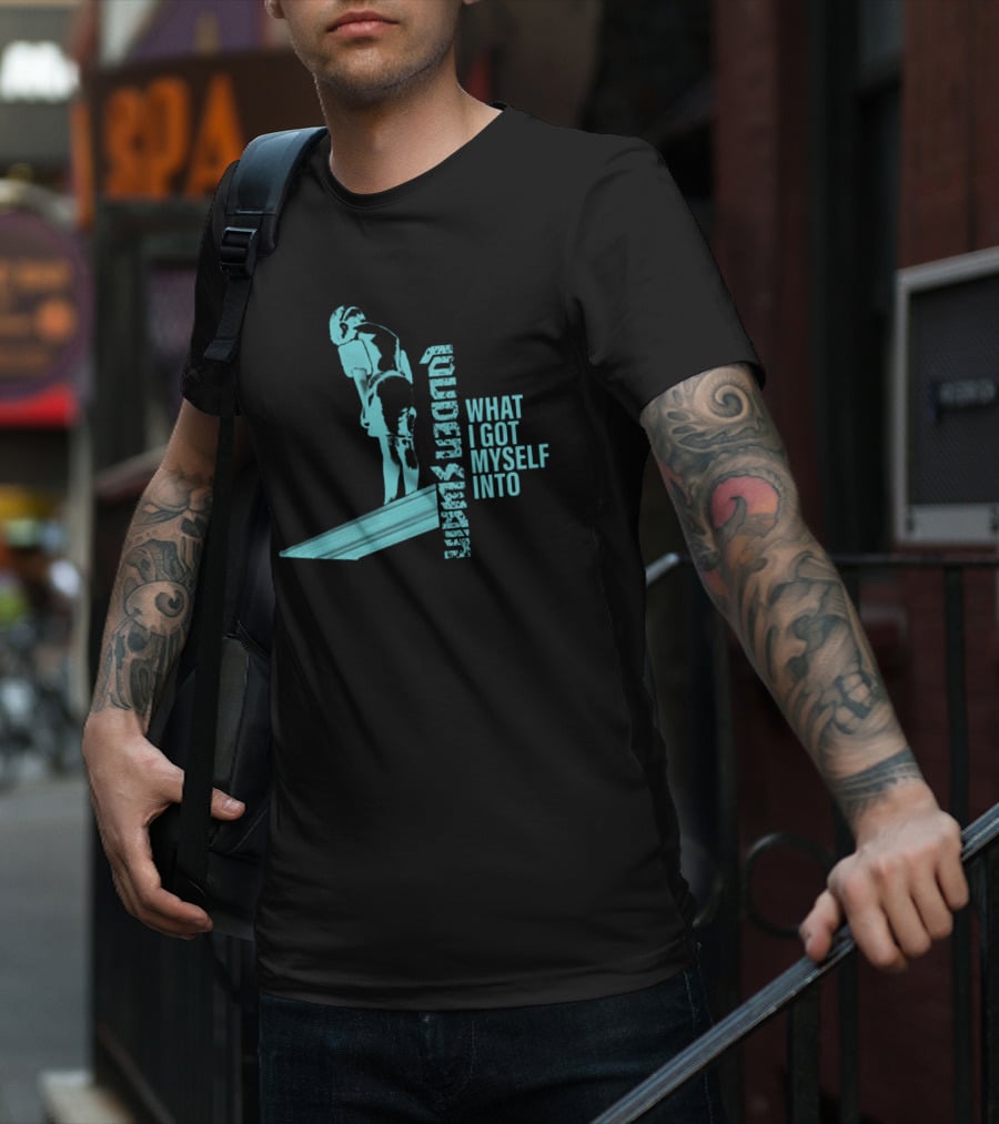 Skateboard Vert Ramp Adventure What I Got Myself Into T-Shirt