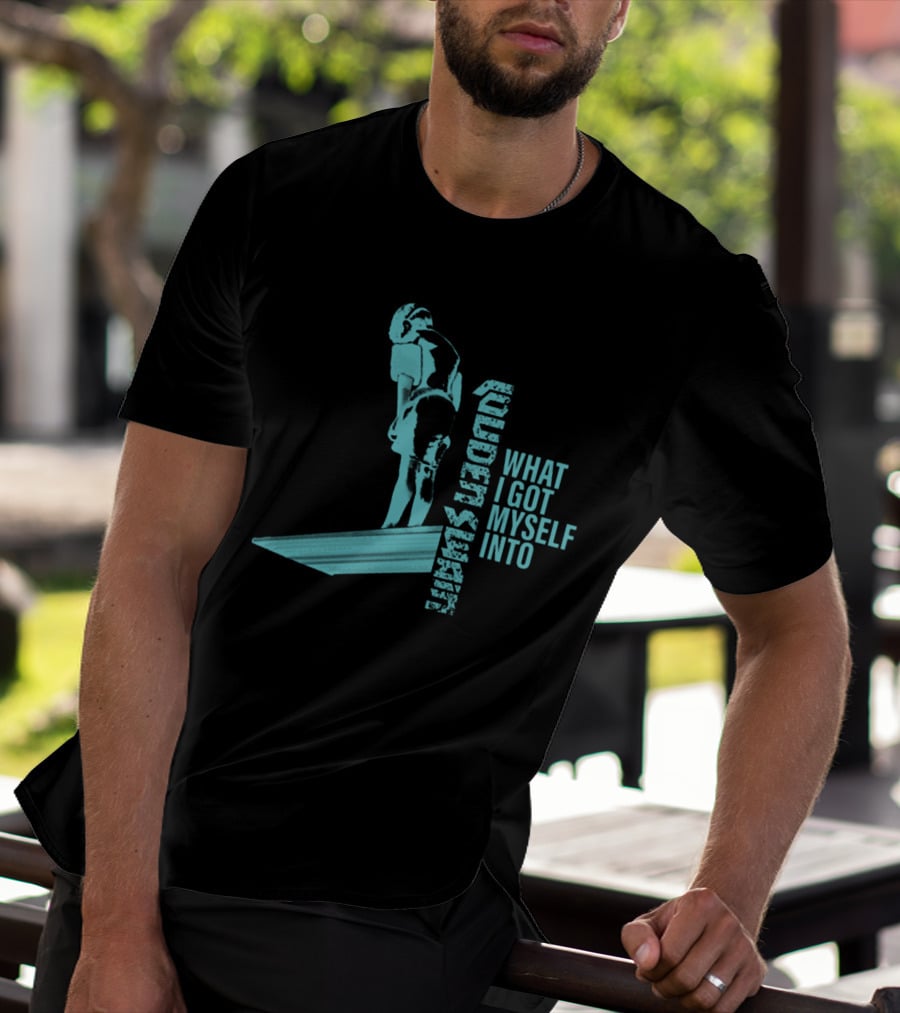 Skateboard Vert Ramp Adventure What I Got Myself Into T-Shirt