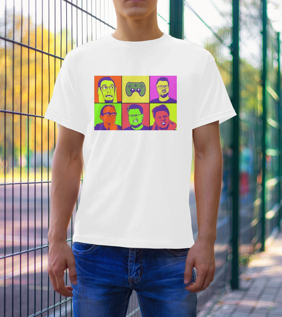 PietSmiet Store Retro Gamer Pop T-Shirt