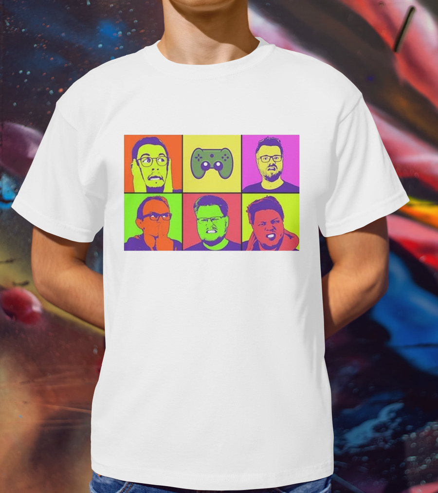 PietSmiet Store Retro Gamer Pop T-Shirt