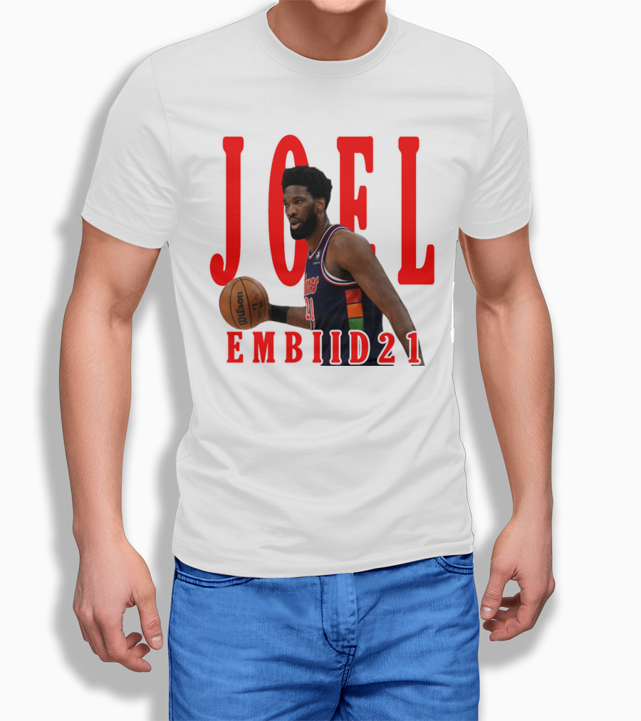 JOEL EMBIID 21 Basketball Player T-Shirt