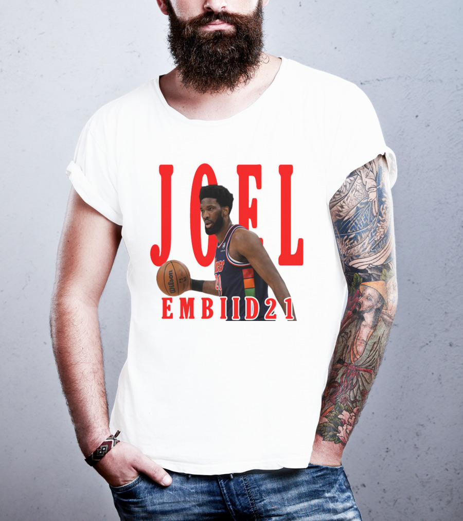 JOEL EMBIID 21 Basketball Player T-Shirt