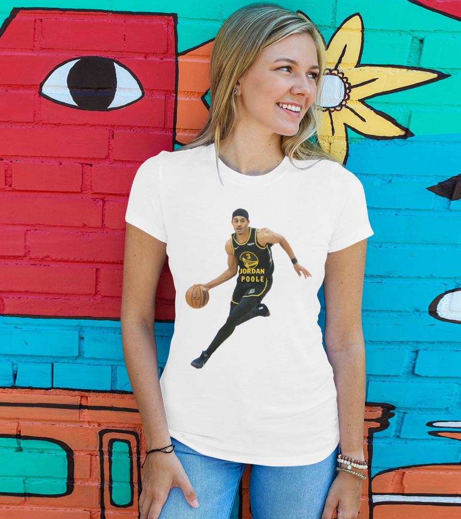 Jordan Poole NBA Golden State Warriors Basketball T-Shirt