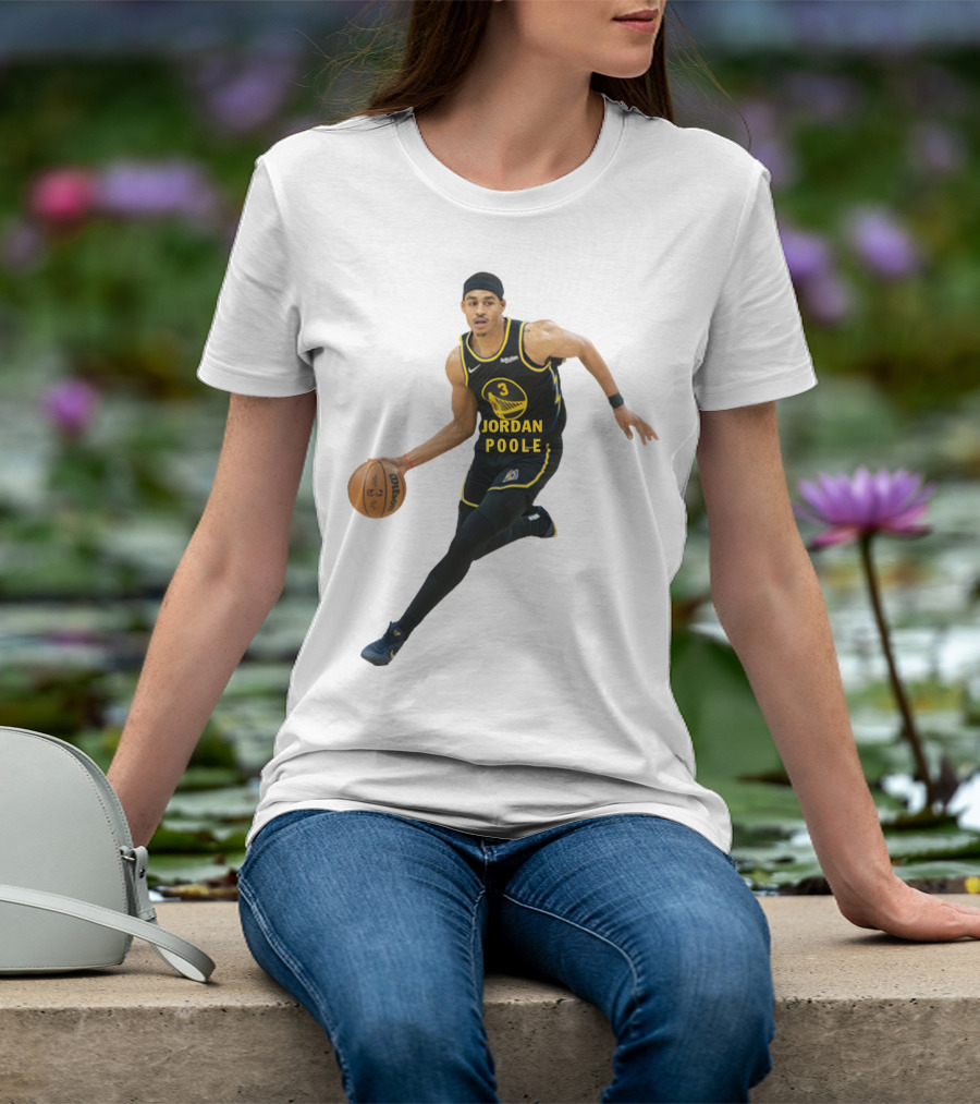 Jordan Poole NBA Golden State Warriors Basketball T-Shirt