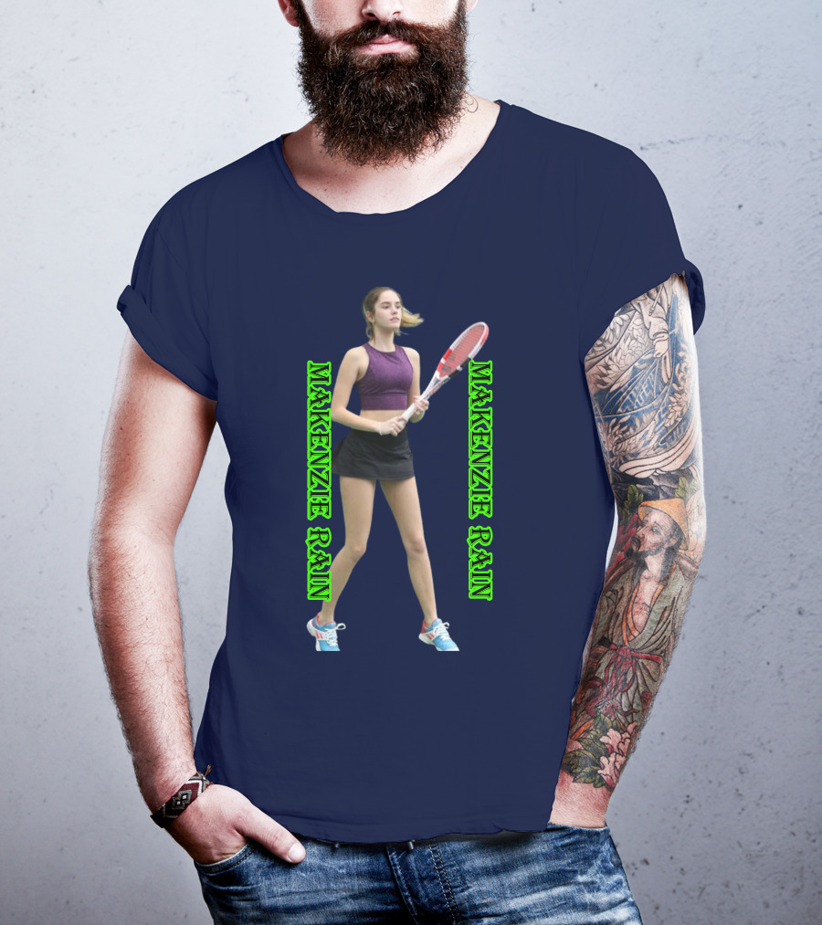 Makenzie Raine Tennis Activewear Tank Top T-Shirt