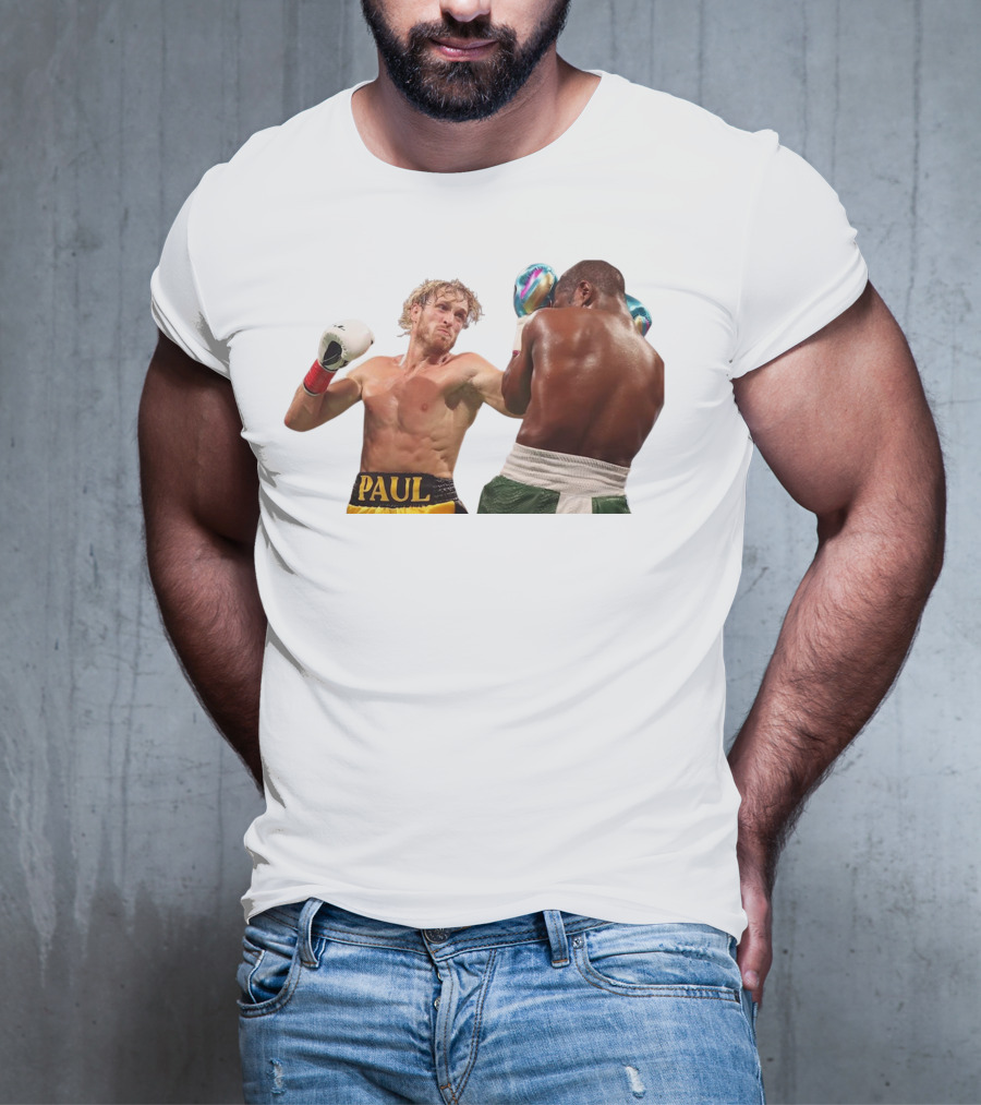 Logan Paul Boxing Match Action Scene T-Shirt