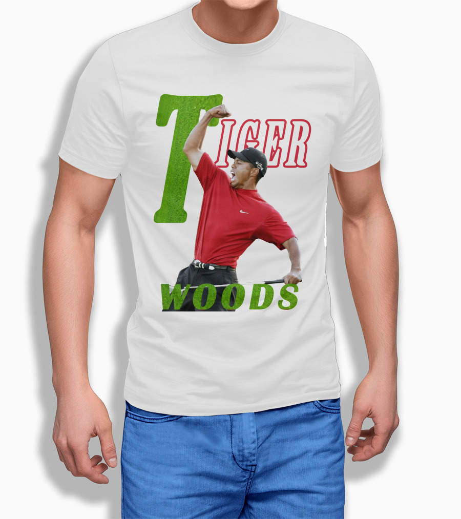 Tiger Woods Golfe Victory T-Shirt