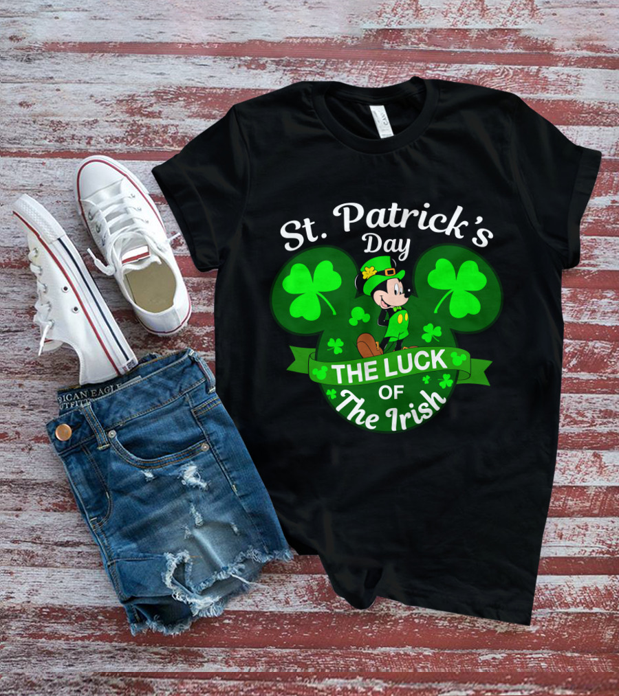 St. Patrick's Day The Luck Of The Irish MK T-Shirt