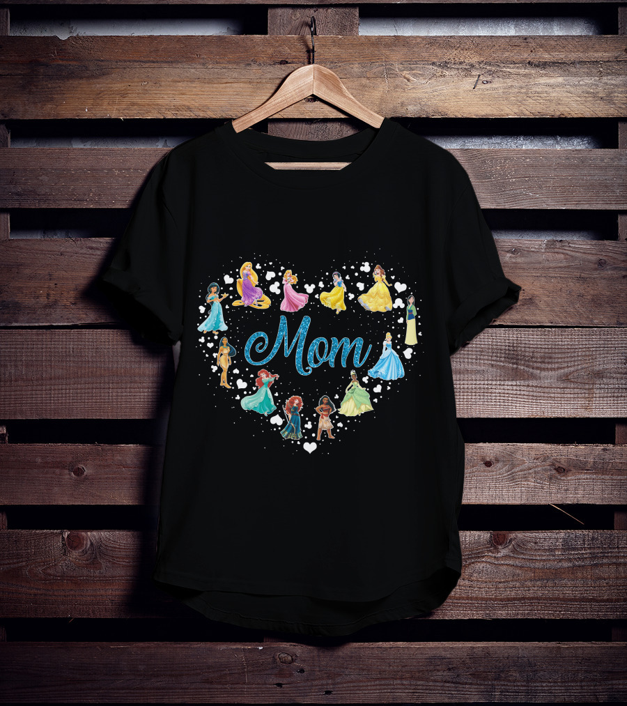 Mom Princess Heart T-Shirt