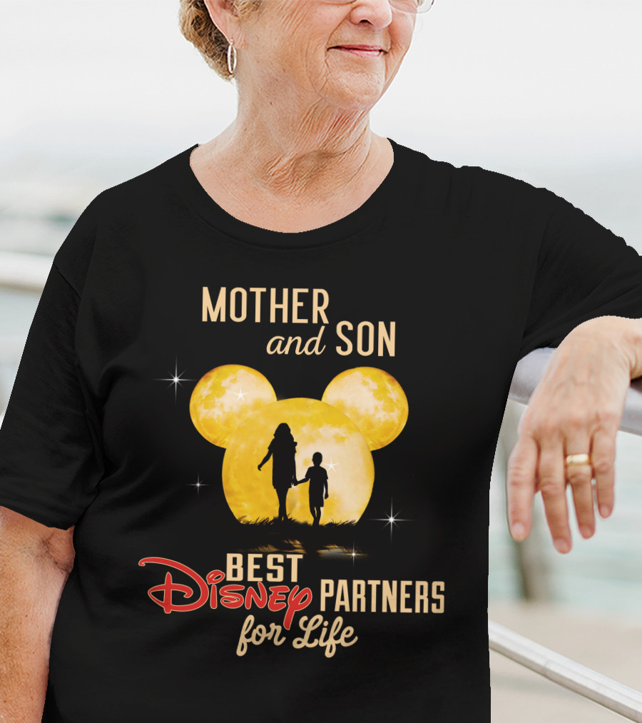 Mother And Son Best Disney Partners For Life T-Shirt