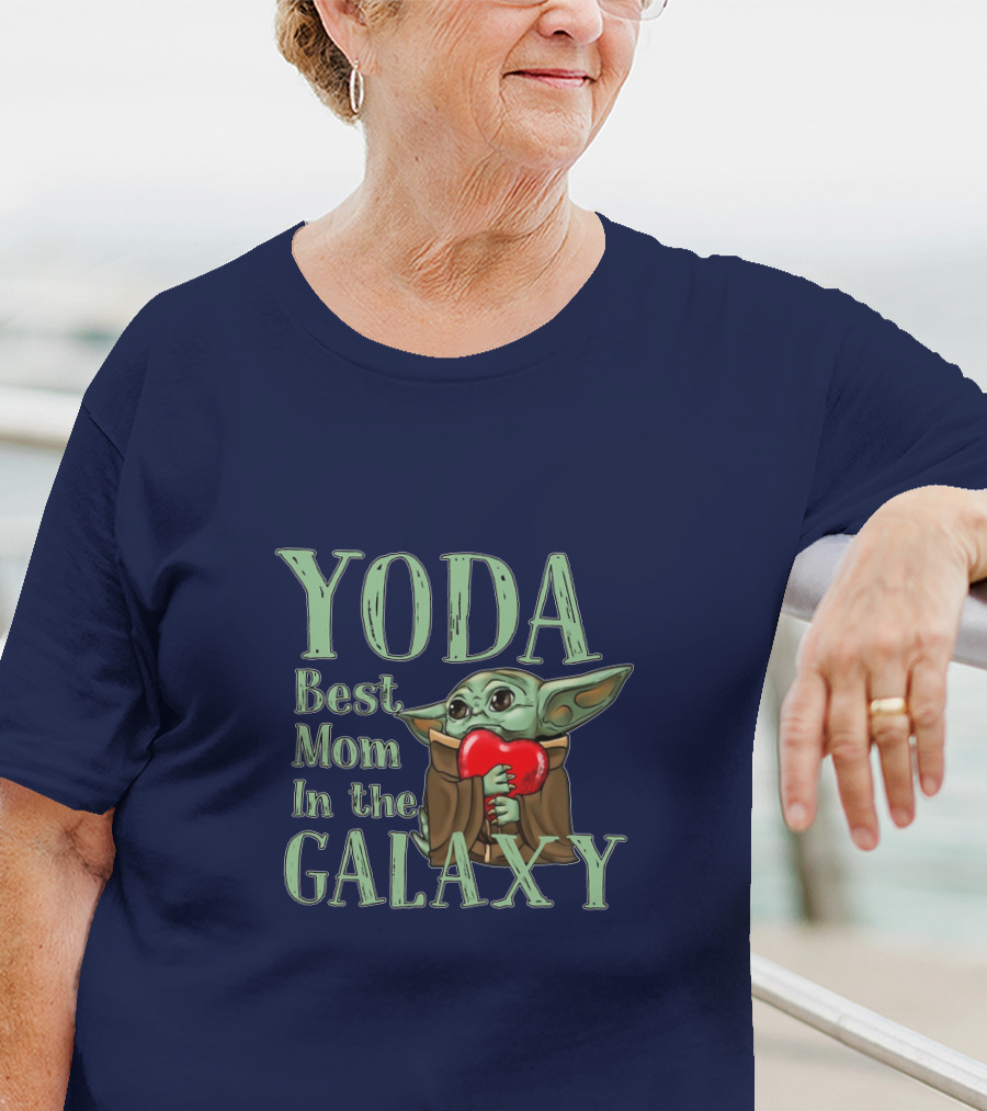 Yoda Best Mom In The Galaxy T-Shirt