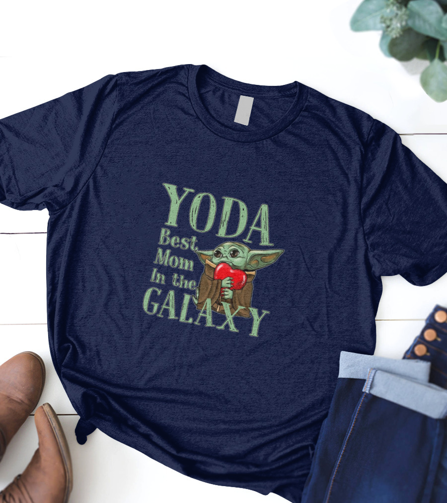 Yoda Best Mom In The Galaxy T-Shirt