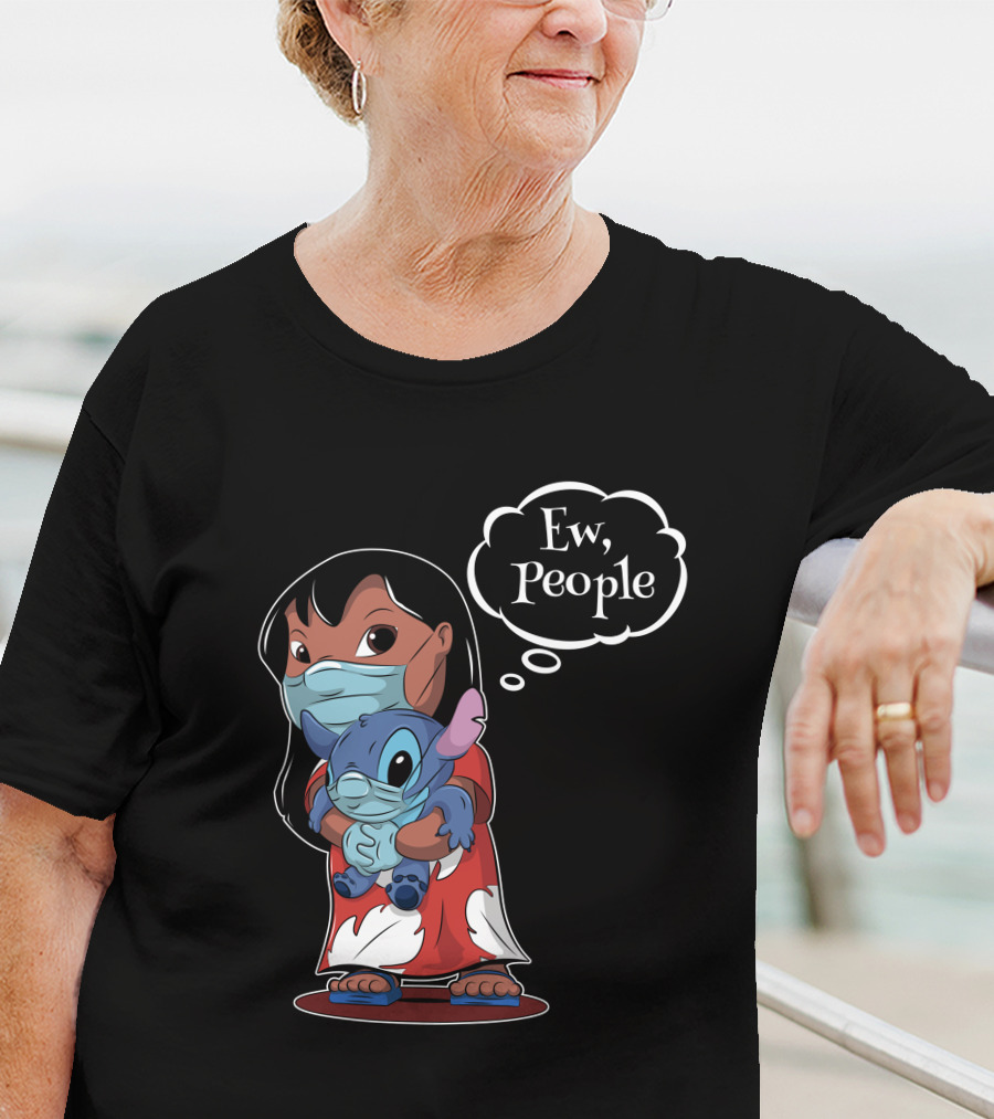 Ew People Masked Duo Humor T-Shirt