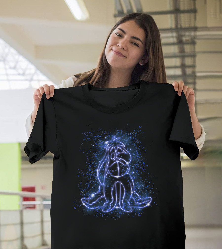 Eeyore Light Constellation Glow Effects T-Shirt