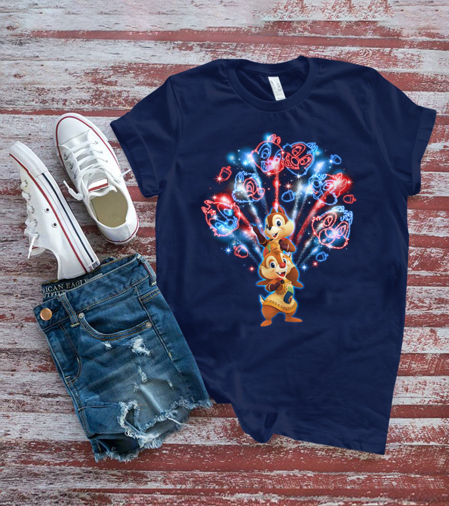 Chip 'n Dale Firework T-Shirt