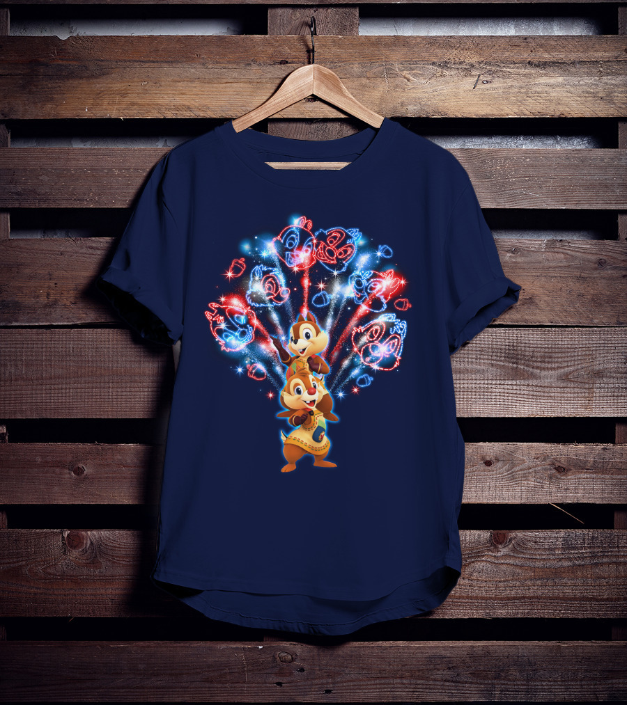 Chip 'n Dale Firework T-Shirt