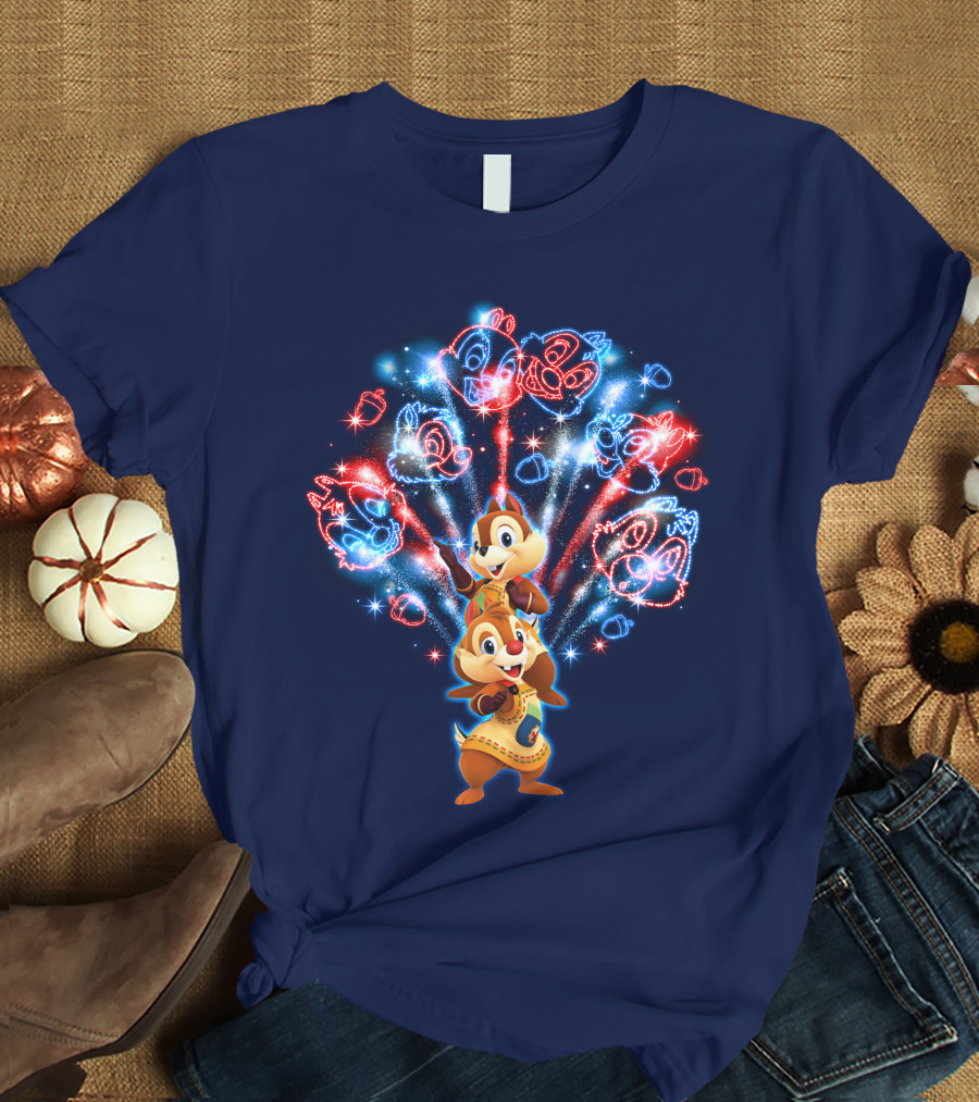 Chip 'n Dale Firework T-Shirt