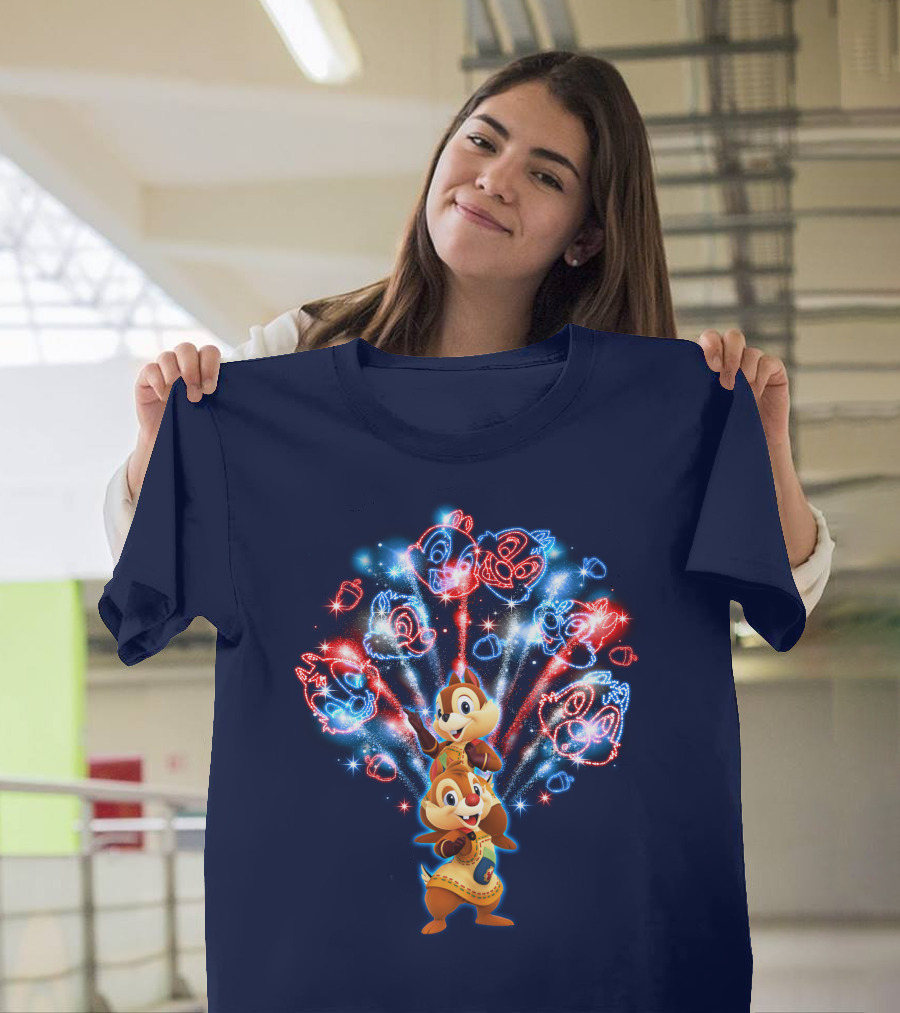 Chip 'n Dale Firework T-Shirt