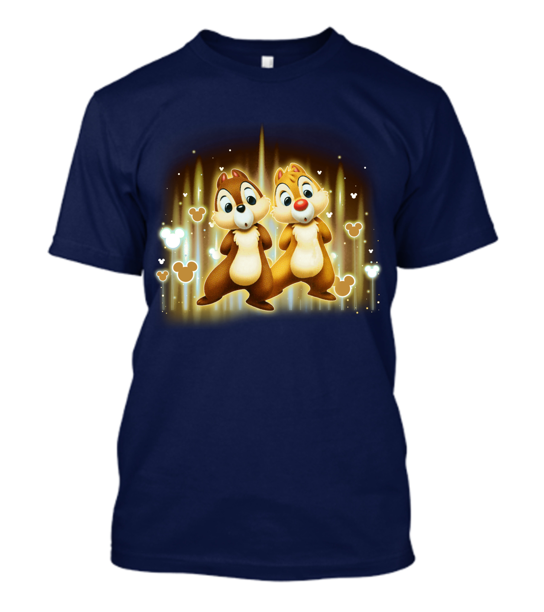 CND Heart Chip And Dale Mickey Ears Icons T-Shirt