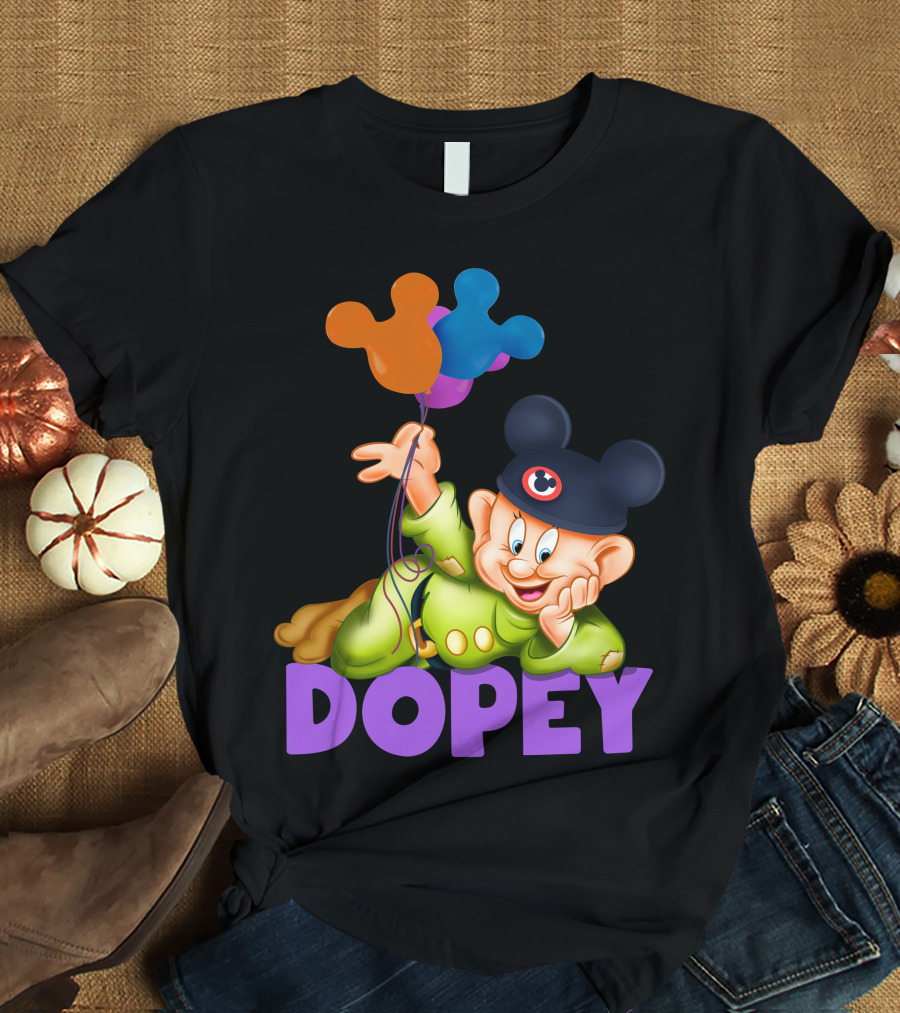 Dopey Balloons Pixar Crossover T-Shirt