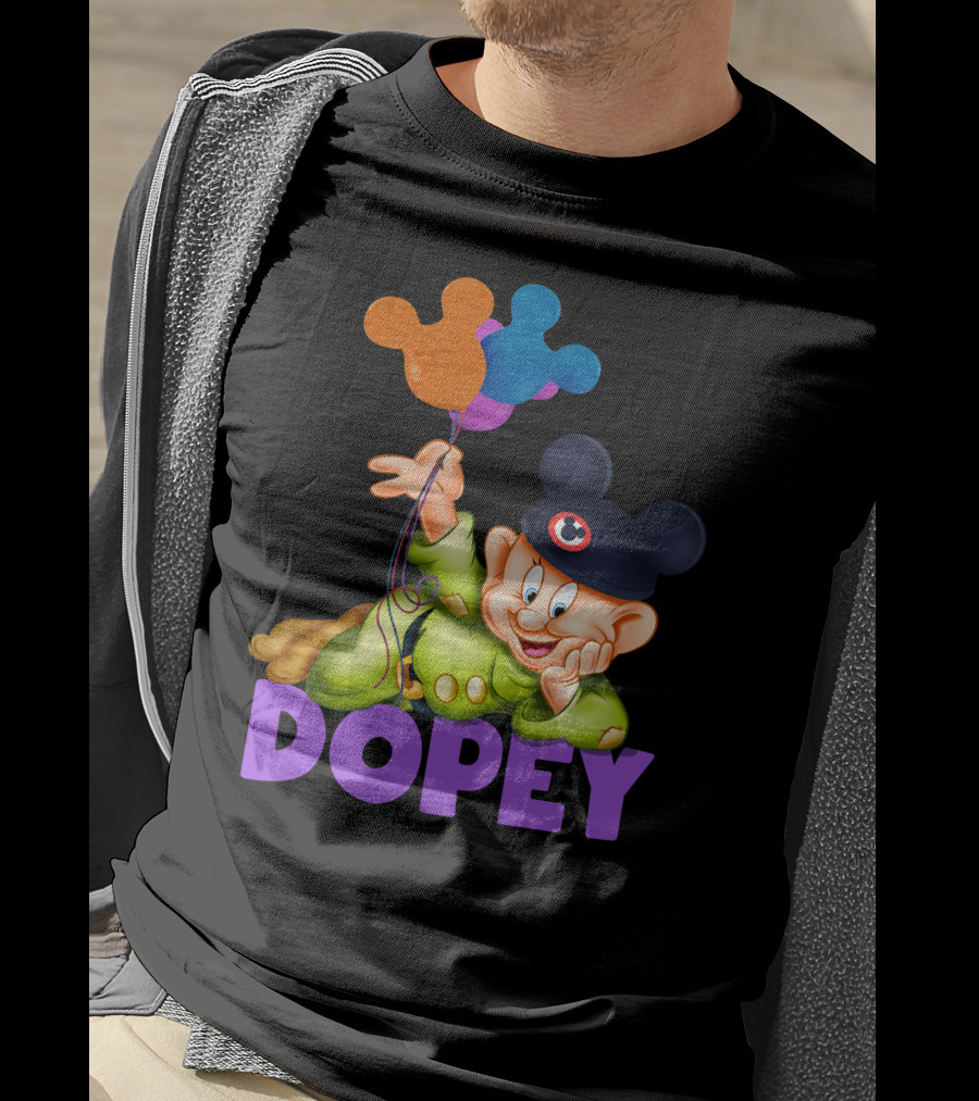 Dopey Balloons Pixar Crossover T-Shirt