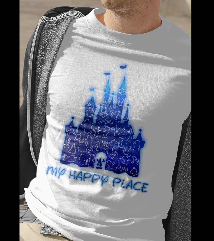 My Happy Place Disney Castle T-Shirt