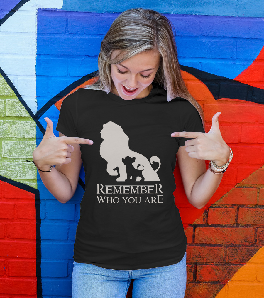 Remember Who You Are Lion T-Shirt