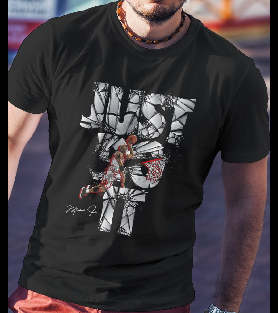 Michael Jordan Basketball Just Do It T-Shirt