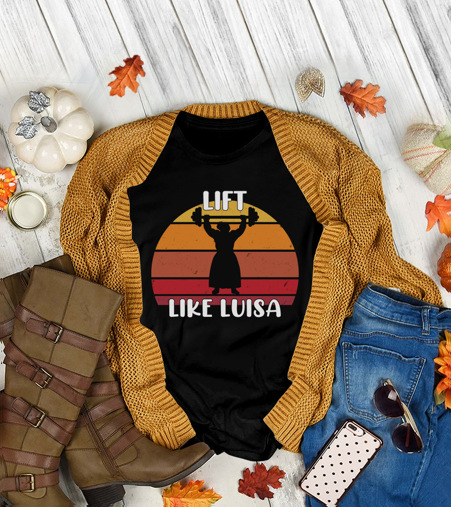 Lift Like Luisa Encanto Vintage Sunset T-Shirt