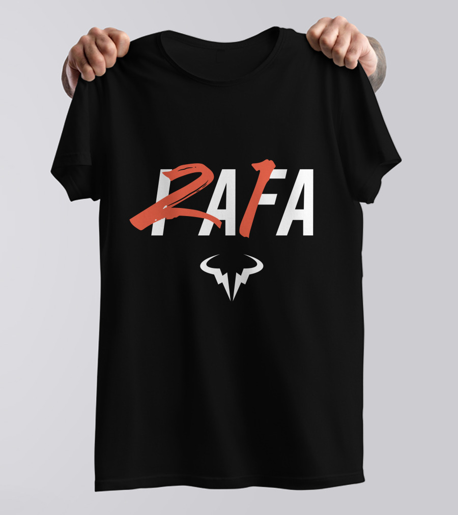 Rafael Nadal Rafa 21 Bull T-Shirt