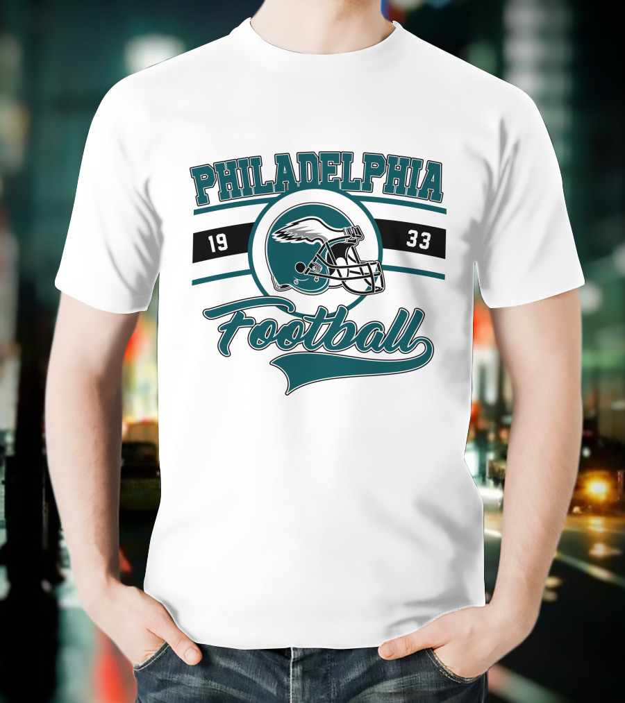 Philadelphia Football Bird Gang 1933 Eagles T-Shirt