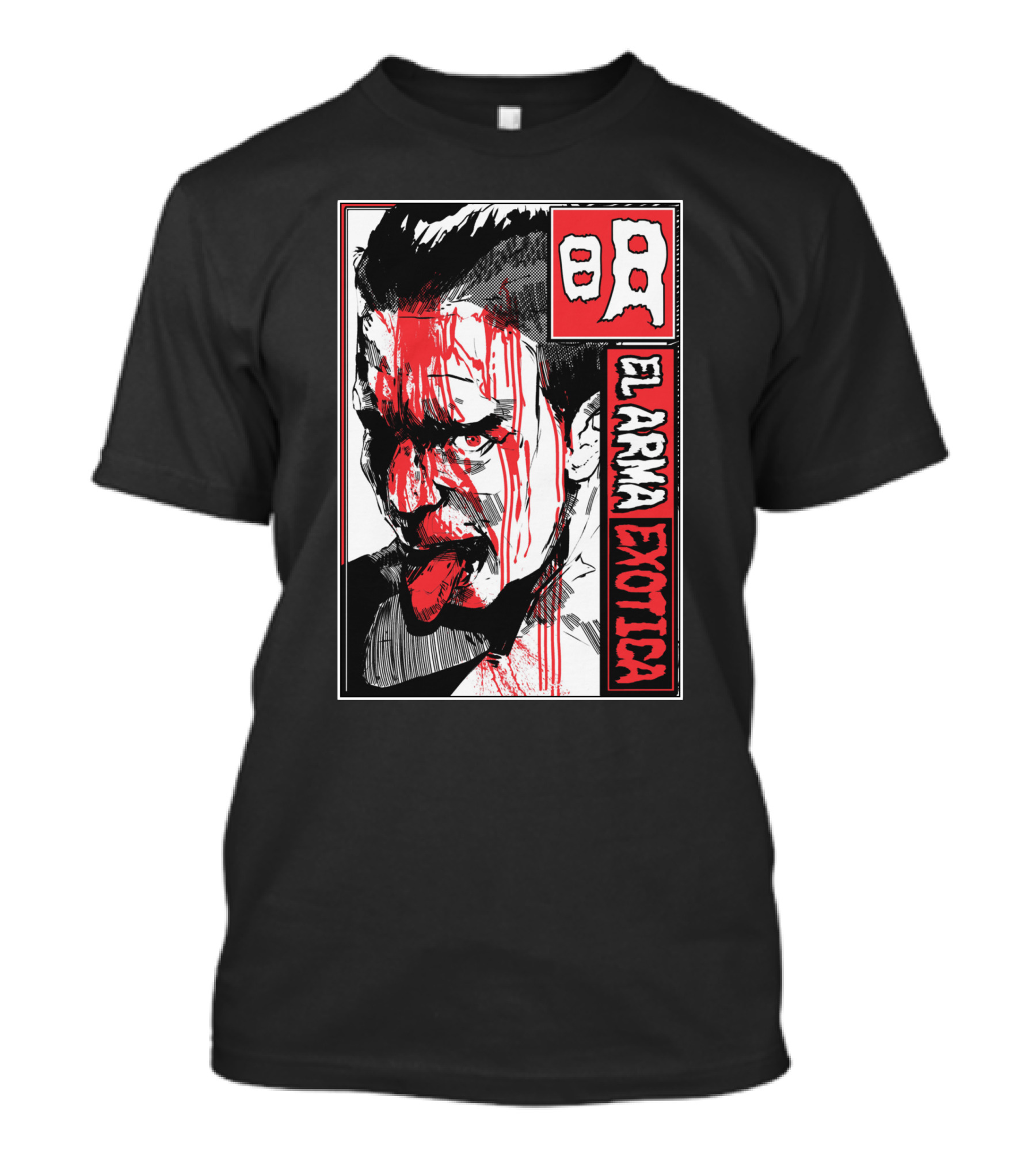 Blood-Soaked Akira El Arma Exotica Manga T-Shirt