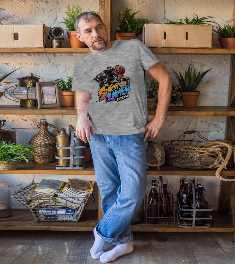 The Spicy Ramen Podcast Ninja Warrior Bowl Adventure T-Shirt