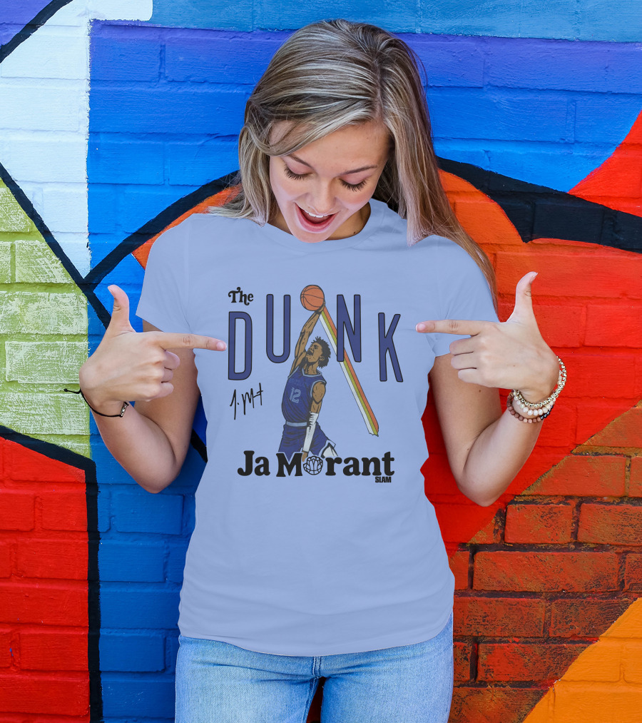 Ja Morant 12 The Dunk Slam Basketball T-Shirt
