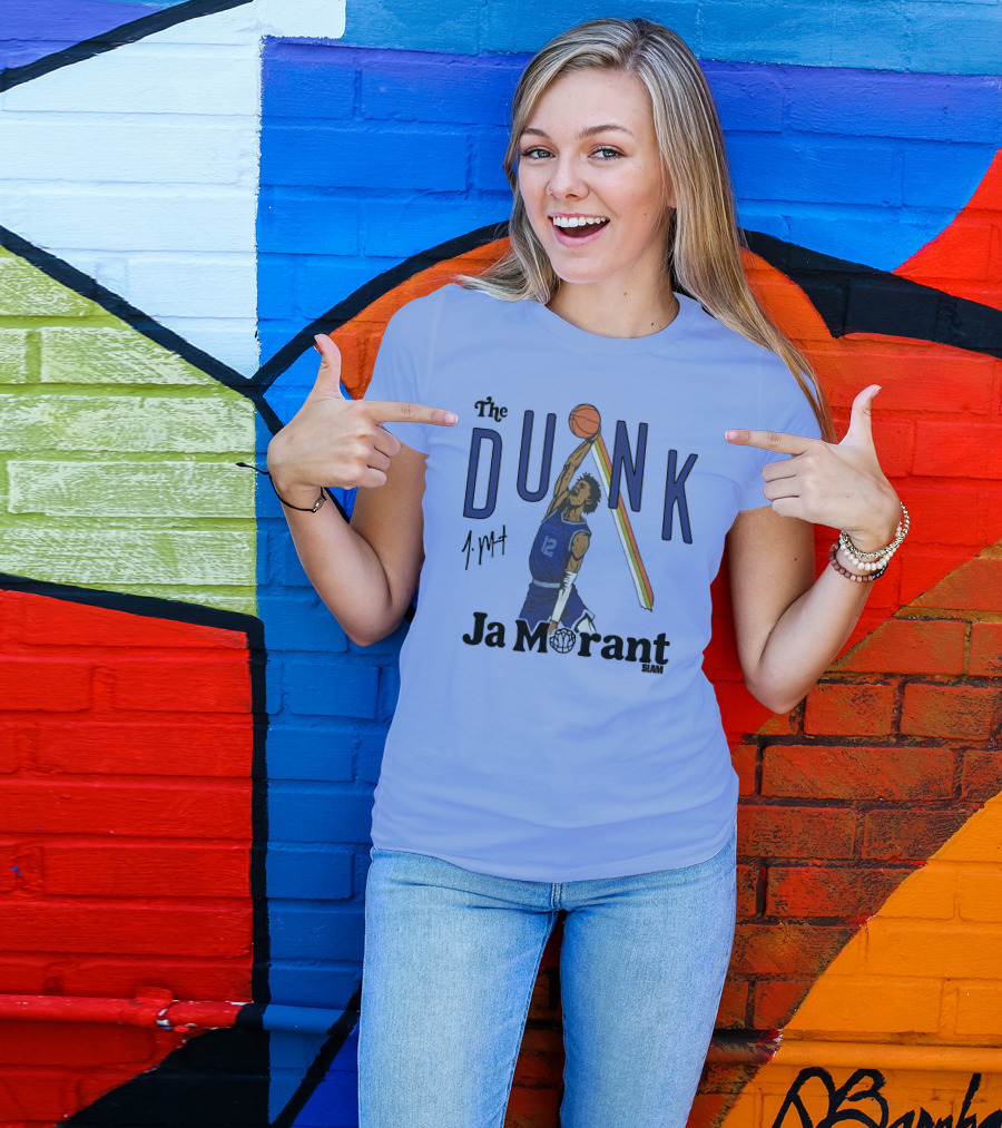 Ja Morant 12 The Dunk Slam Basketball T-Shirt
