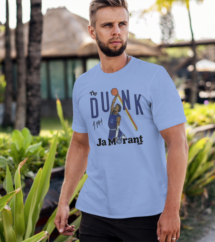 Ja Morant 12 The Dunk Slam Basketball T-Shirt