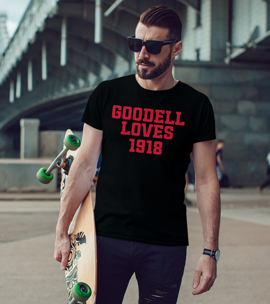 GOODDELL LOVES 1918 SPORTS COMMENTARY T-Shirt