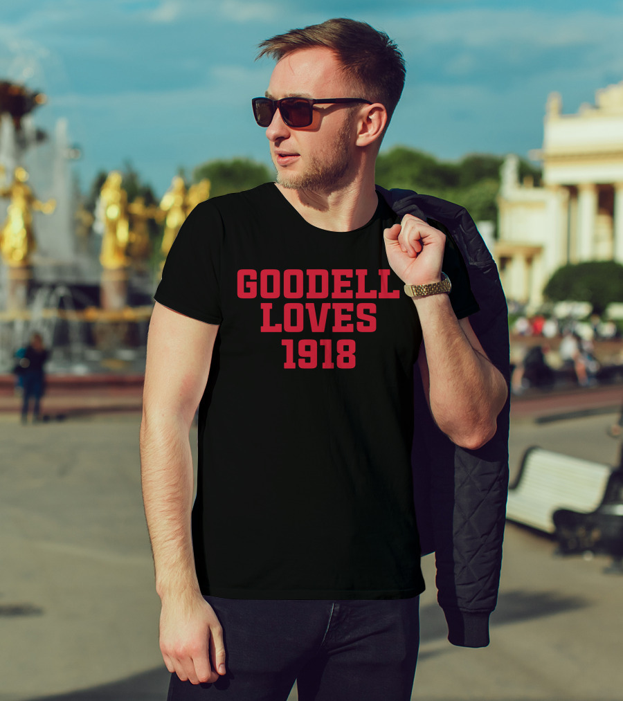 GOODDELL LOVES 1918 SPORTS COMMENTARY T-Shirt