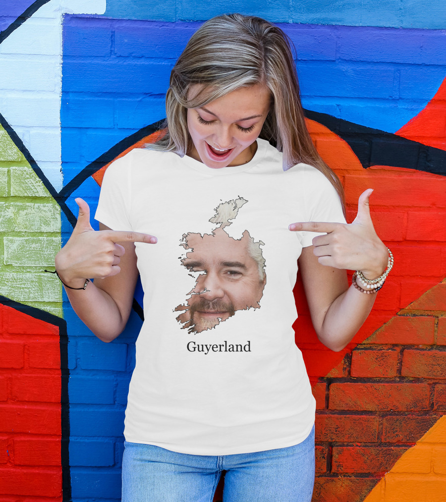 Guyerland Map Face T-Shirt