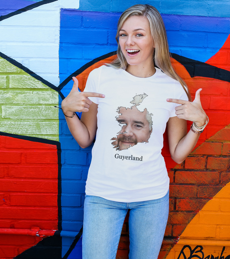 Guyerland Map Face T-Shirt