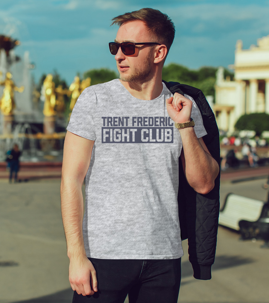 Boston Bruins Trent Frederic Fight Club Hockey T-Shirt