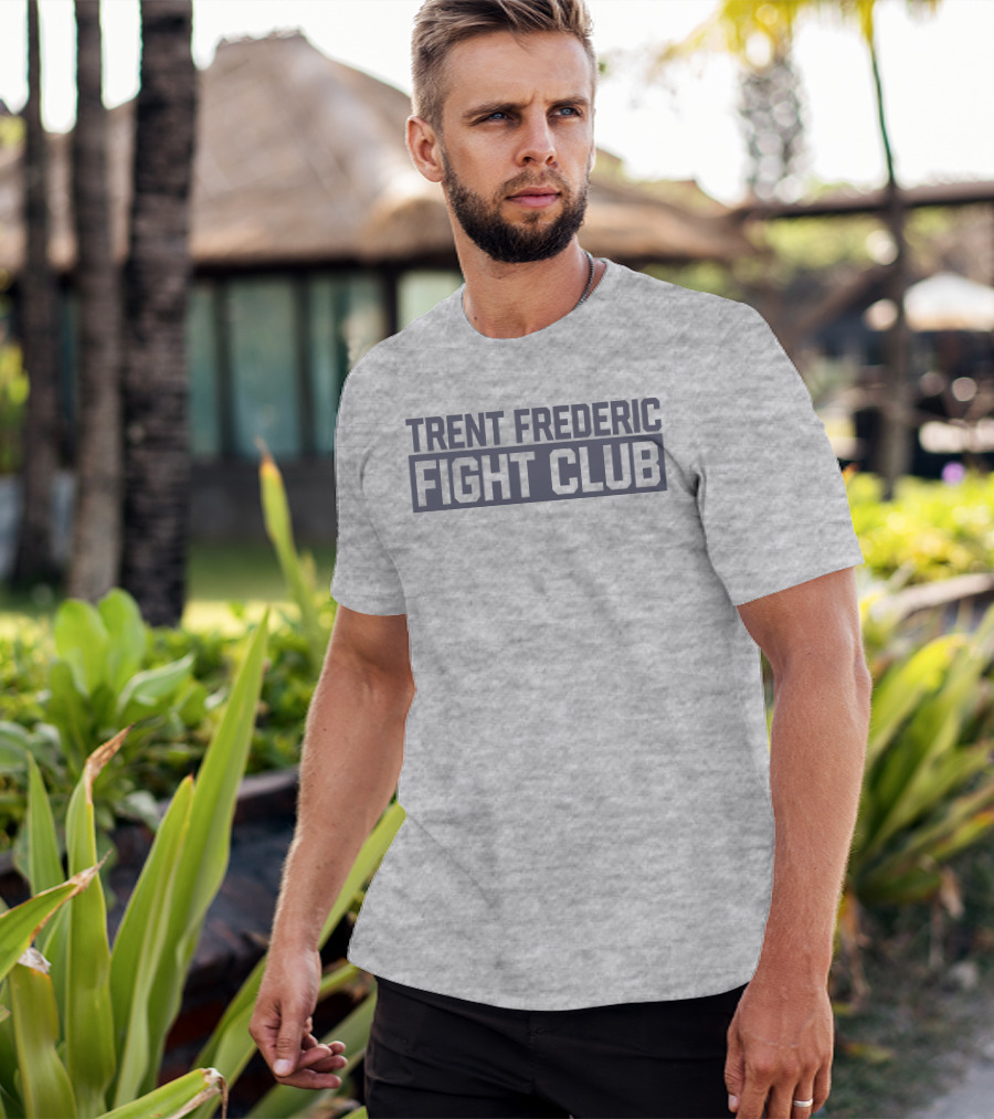 Boston Bruins Trent Frederic Fight Club Hockey T-Shirt
