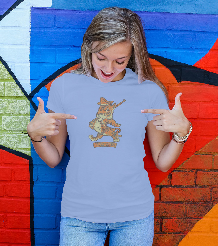 Clemson Marching Tiger Mascot T-Shirt